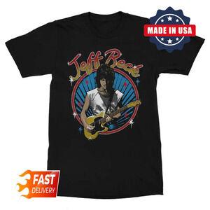Jeff Beck Shirt Black Tee